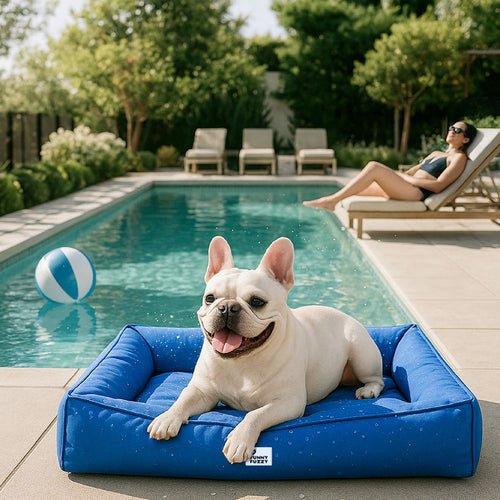 Cama Gelada Patzzy™ – Térmica Refrescante para Cães e Gatos nos Dias Quentes