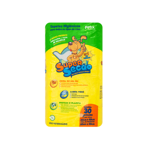 Tapete Higiênico Super Secão Petix™ – Ultra Absorção e Zero Vazamentos