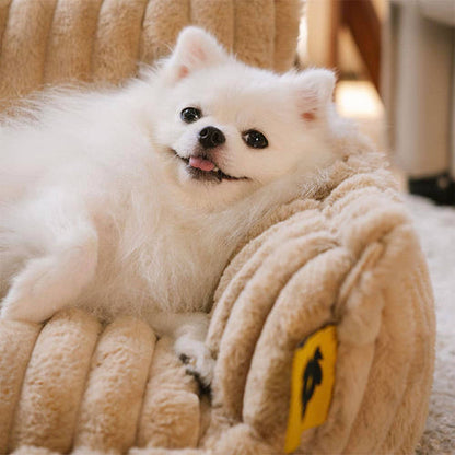 Sofá Premium Patzzy™ – A Cama de Luxo que Seu Pet Merece