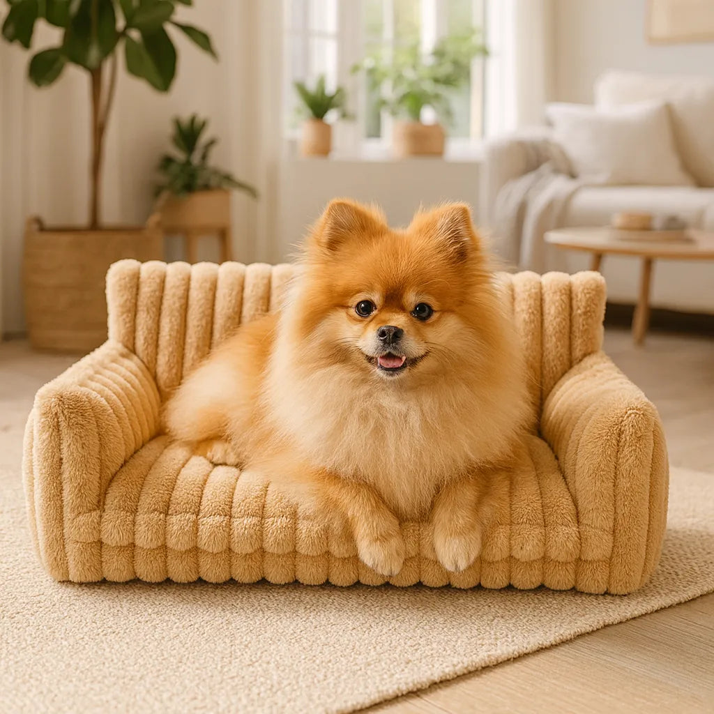Sofá Premium Patzzy™ – A Cama de Luxo que Seu Pet Merece