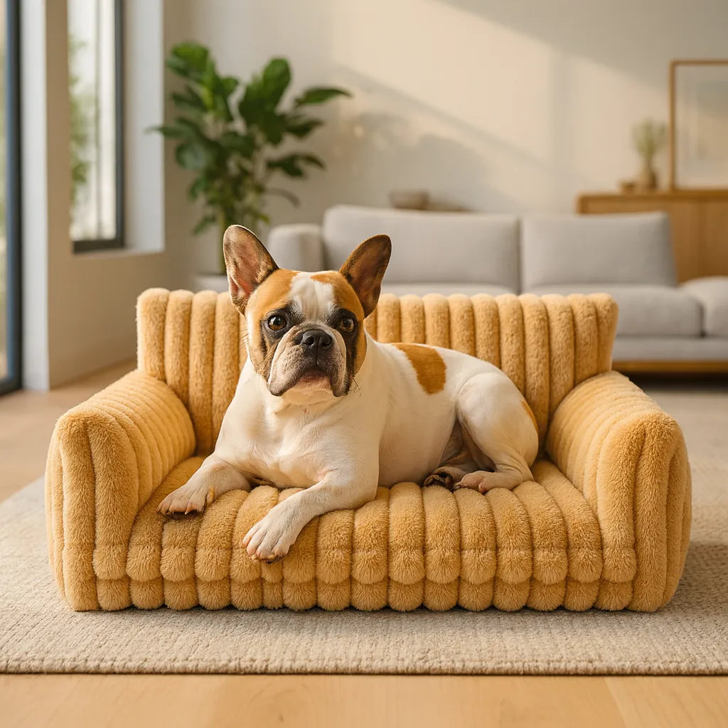 Sofá Premium Patzzy™ – A Cama de Luxo que Seu Pet Merece